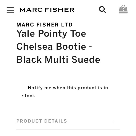 Marc Fisher Yale Chelsea Boot suede - Picture 7 of 8
